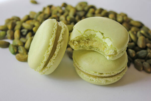 Pistāciju macarons